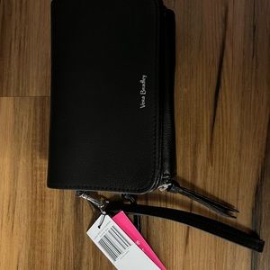 Vera Bradley Leather RFID 3-in-1 Crossbody Black